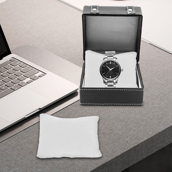 ETHZZLE Watch Display Pillow in White Perfect for Store Presentation and Display