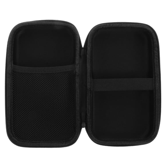 ETHZZLE Black Game Console Carrying Case with High Density Material for Travel and Storage