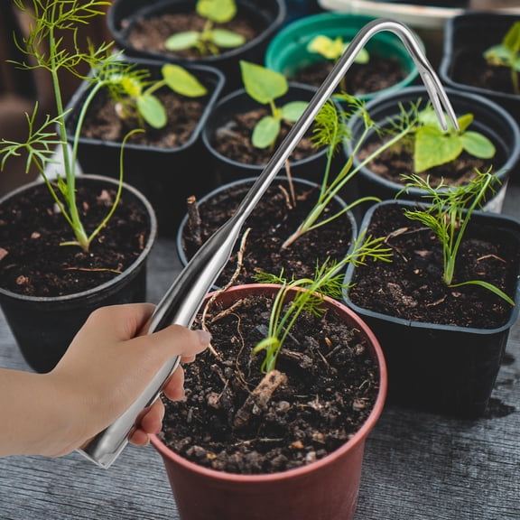 ETHZZLE Handheld Removal Shovel Tool for Gardening with Comfortable Grip