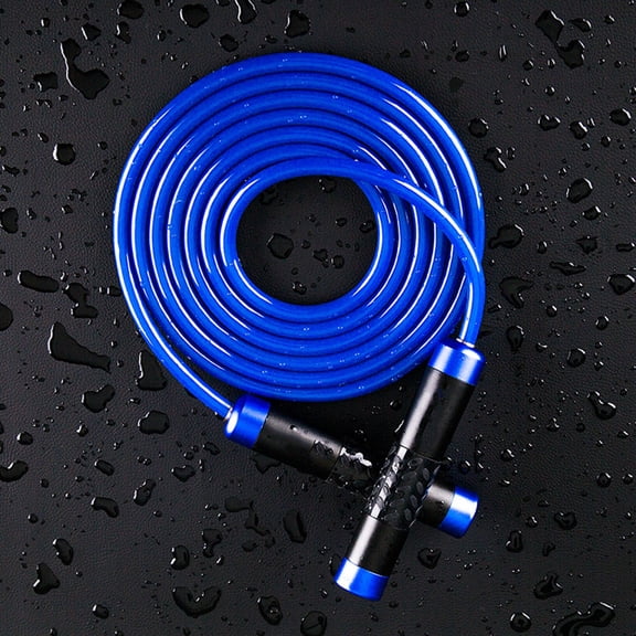 ETHZZLE Workout Rope Adjustable Length Weighted Jump Rope for Home Workouts Cardiovascular Exercise 1Set