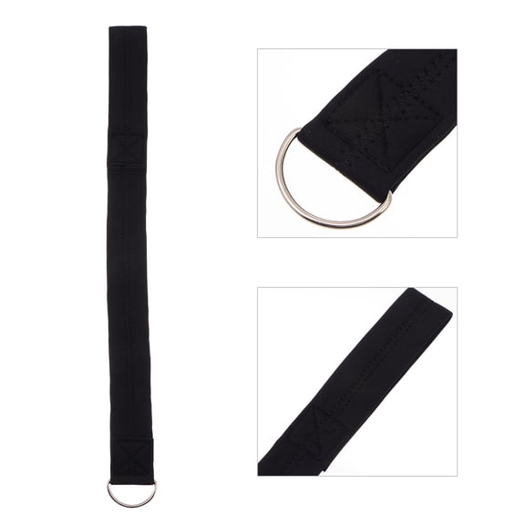 ETHZZLE Pram Safety Strap Stroller Wrist Belt Black 1Pack