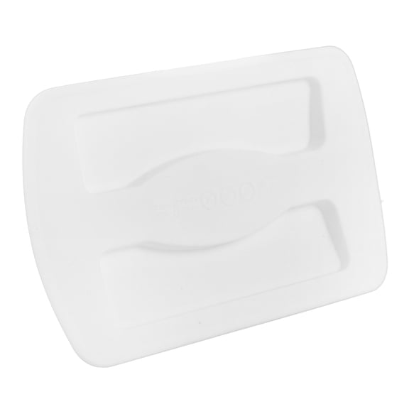 ETHZZLE White Silicone Bread Maker Lid Cover, and Flexible Kitchen Appliance Accessory for Home Use
