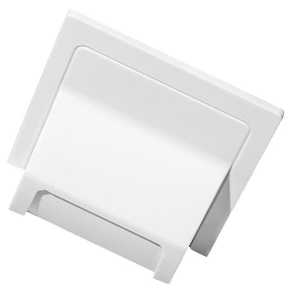ETHZZLE White Wall Drain Cover ABS Material Bathroom Drain Baffle for Backflow Prevention and Cleanliness