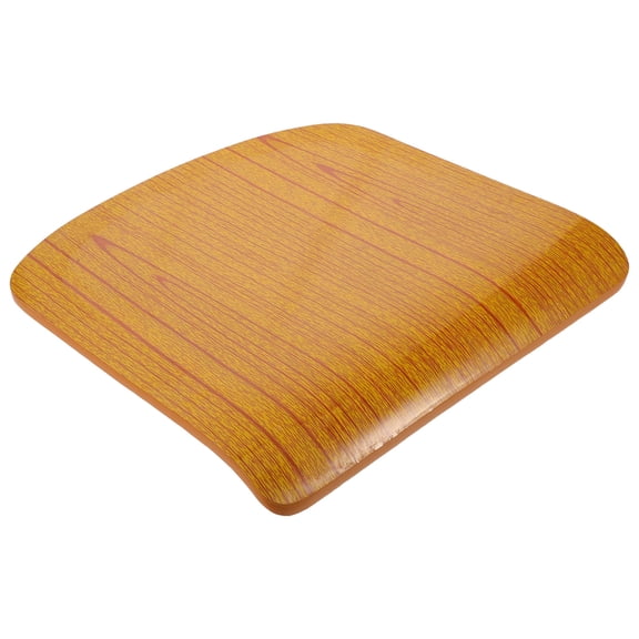 ETHZZLE Wooden Desk Chair Seat Panel Orange Strong Stable Replacement Part for Stool Furniture