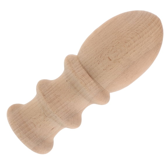 ETHZZLE Wooden Post Caps Unfinished Wood Finials Beige for Home Decor