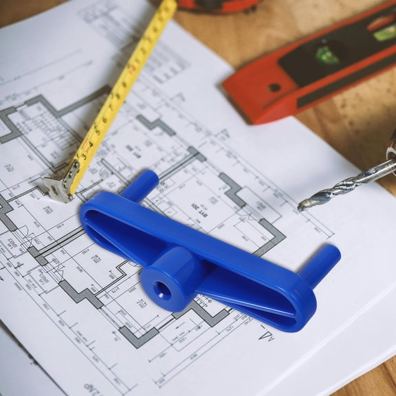 ETHZZLE Center Marking Tool Center Scribe Line Locator ABS Woodworking Tool 1Set
