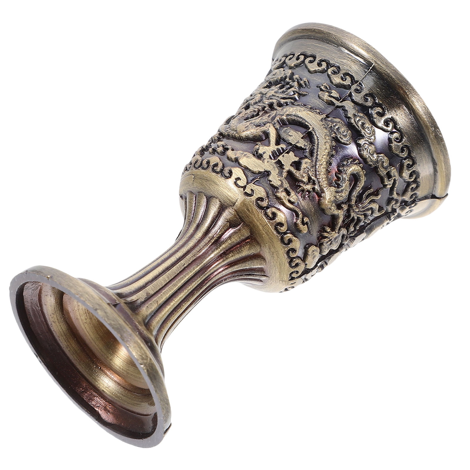 ETHZZLE Zinc Alloy Ornamental Wine Cup with Chinese Dragon Pattern for ...
