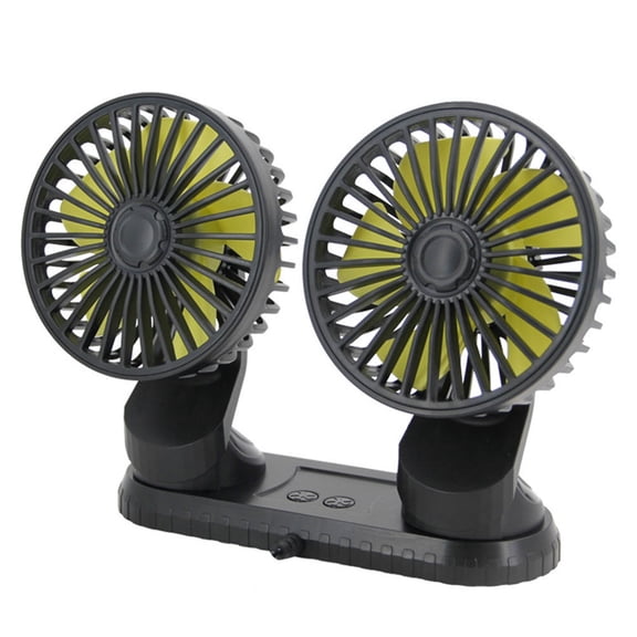 ETHZZLE USB Cooling Fan for Car with 3 Speed Levels and Easy Dashboard Installation