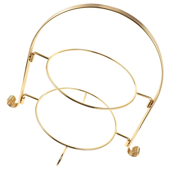 ETHZZLE Detachable Golden Metal Cake Stand Tiered Cupcake Display for Events