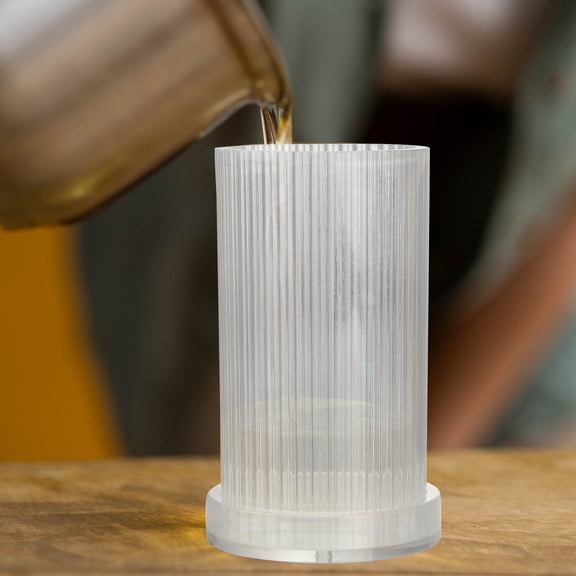 ETHZZLE Candlestick Epoxy Casting Silicone Molds Candle Mold Plastic 1Pack Diy Vertical pe