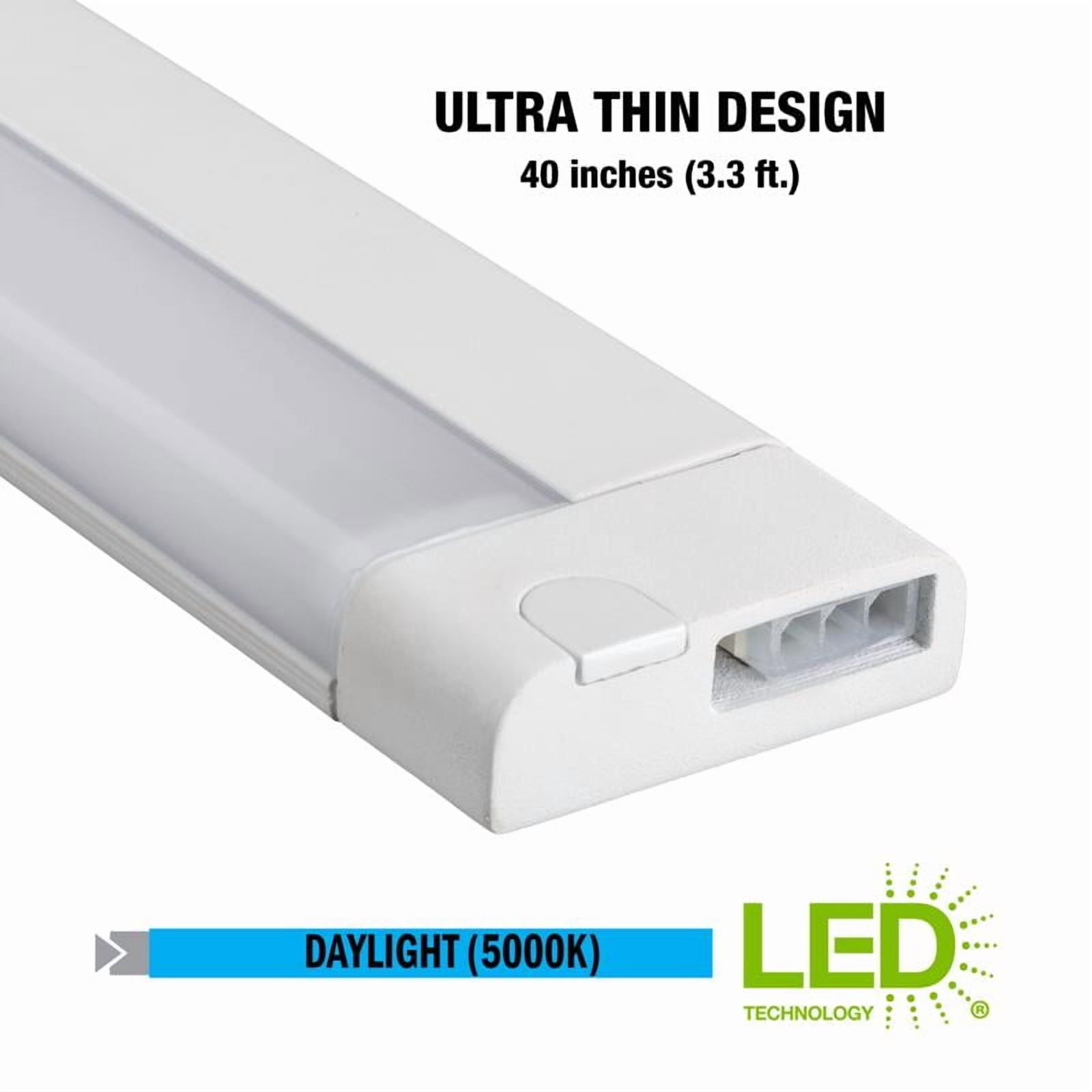 ETI 40" Linkable Magnetic Undercabinet LED Light, 1050 Lumens, 5000K Daylight, 535091610