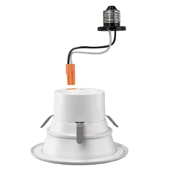 ETI 4" Color Preference with Lumen Boost Recessed Downlight, Adjustable CCTs: 2700K/3000K/ 3500K/4000K/5000K, 53802102