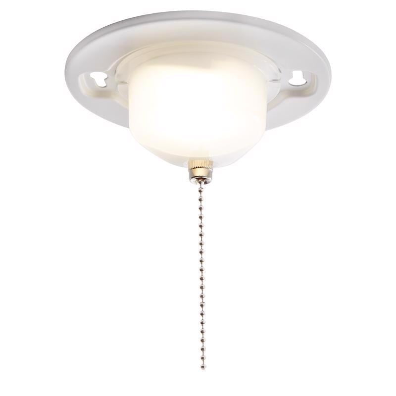 ETI 5 Universal Round Utility Light With Pull Chain, 732 Lumens, 4000K Bright White, 564211420