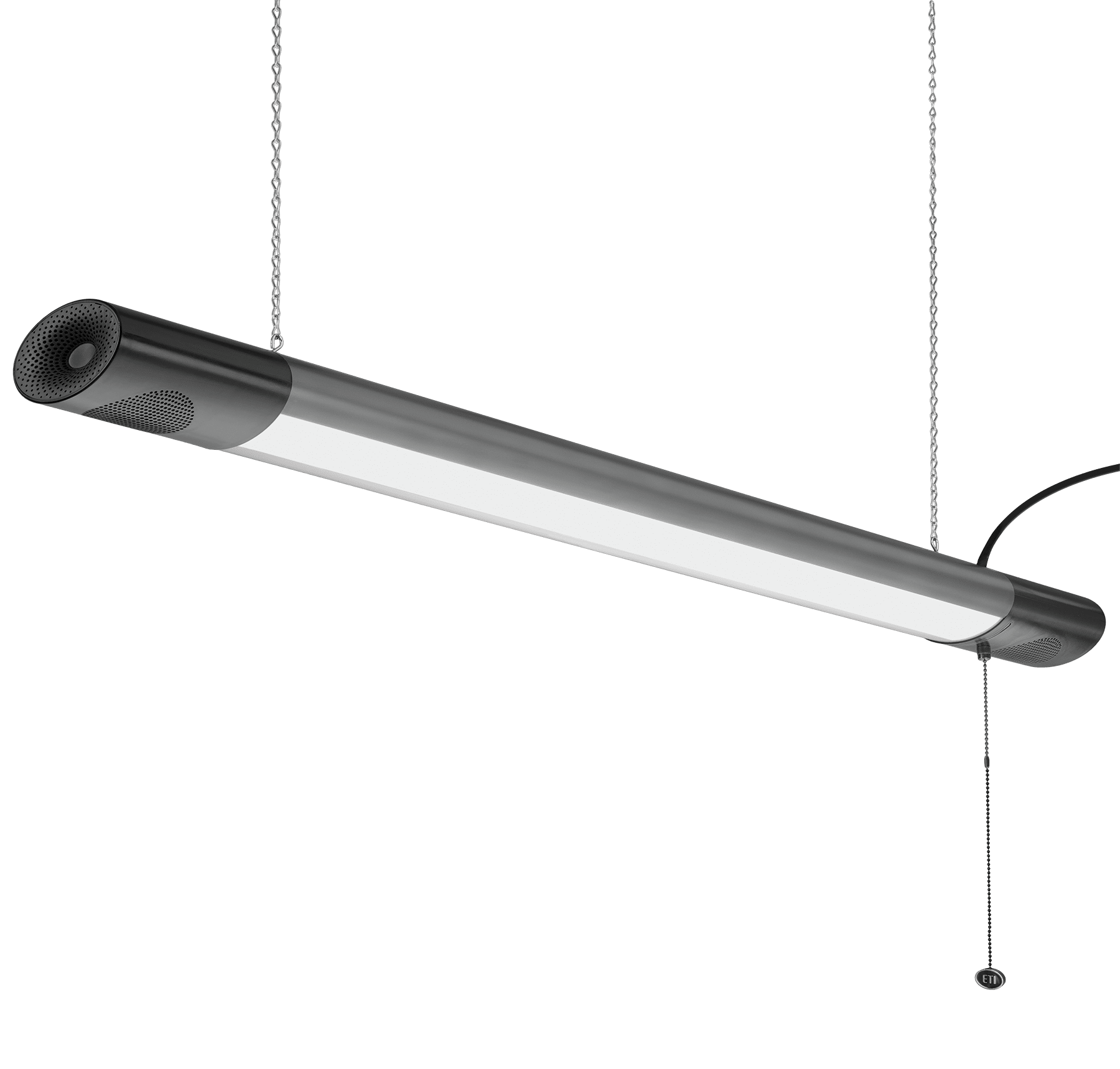 ETI 42 Ultra Bright Bluetooth LED Shop Light with Pull Chain, 3713 Lumens, 4000K Cool White Light, 120V, 80CRI, 55703142