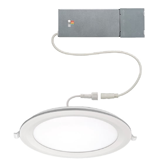ETI 8" Canless Downlight with Nightlight 4-Pack, Color Preference 2700/3000/3500/4000/5000K 53829102