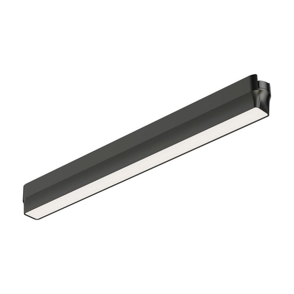 ETL26218-BK-ET2 Lighting-Continuum - 15W 1 LED Flat Track Light-1.5 Inches Tall and 13.5 Inches Length-Black Finish
