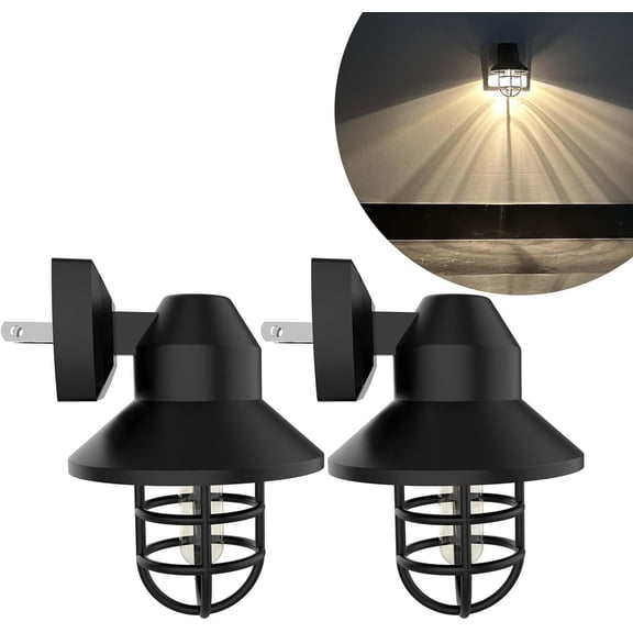 ETLNight Light, ETL Night Lights Plug Into Wall with Dusk to Dawn, Night Light Plug in Rustic Farmhouse Night Light 2700K,for Kitchen, Hallway, Bedroom