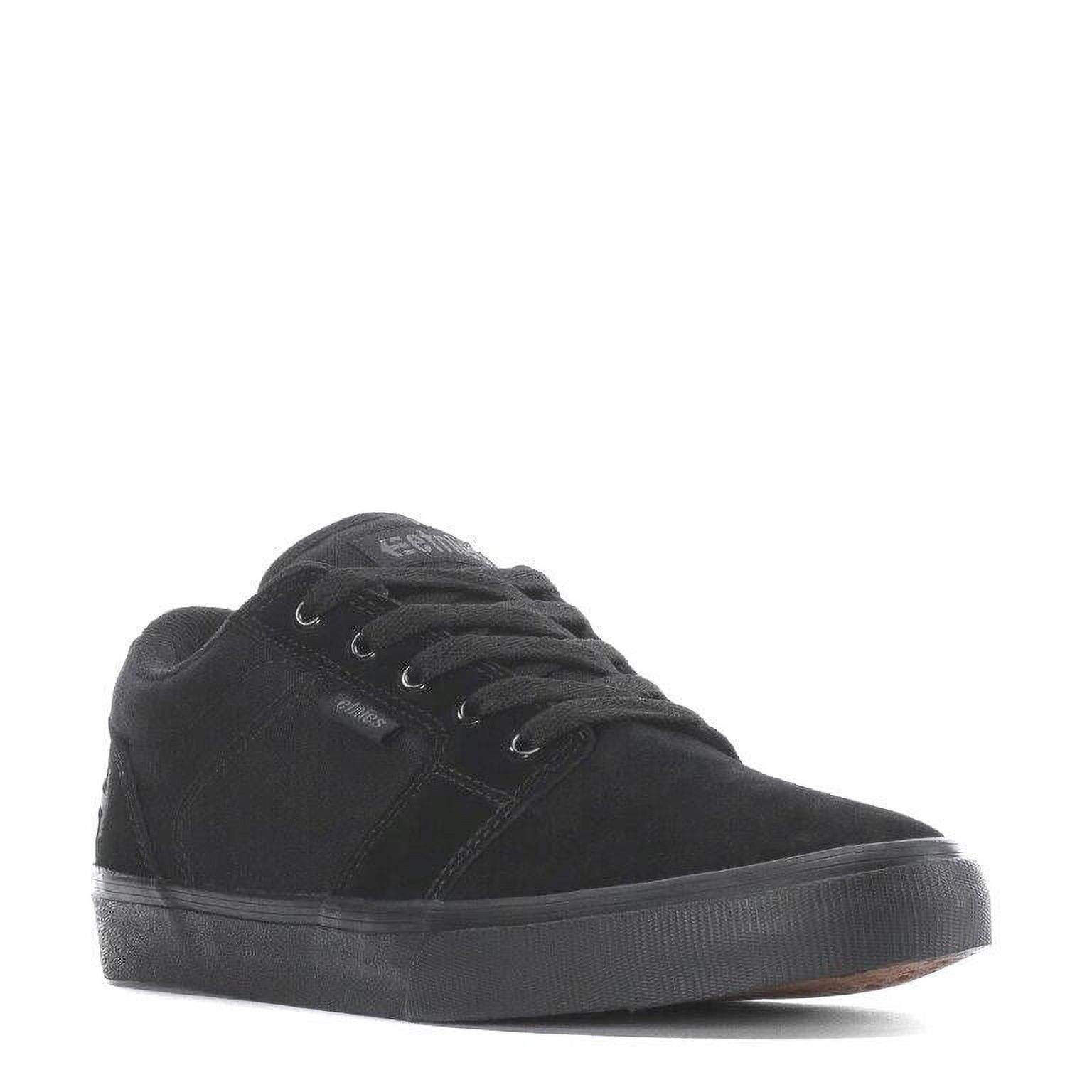 ETNIES SKATER LOW CANVAS SKATEBOARD TRAINER SNEAKERS MEN SHOES BLACK