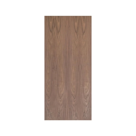 ETO DOORS NAPA Walnut Vertical Grain Interior Door 24" x 96" x 1-3/4” - Flush Interior Wood Door - Single Slab Modern Vertical Door for Bedroom, Kitchen, Home & Office Use