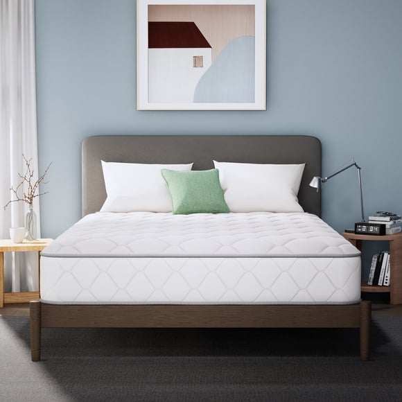 ETONEX 8 Inch Queen Hybrid Innerspring Mattress Gel Memory Foam and Spring Mattress in a Box Medium Firm CertiPUR-US Certified Foam (Queen, 8in)