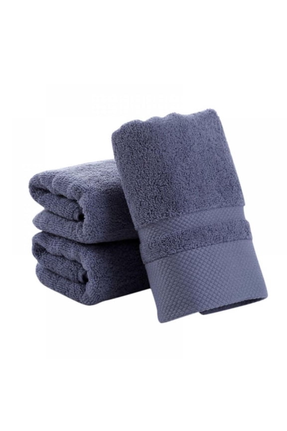 Soft and Comfortable Home Thick and Plush Bath Towel,White