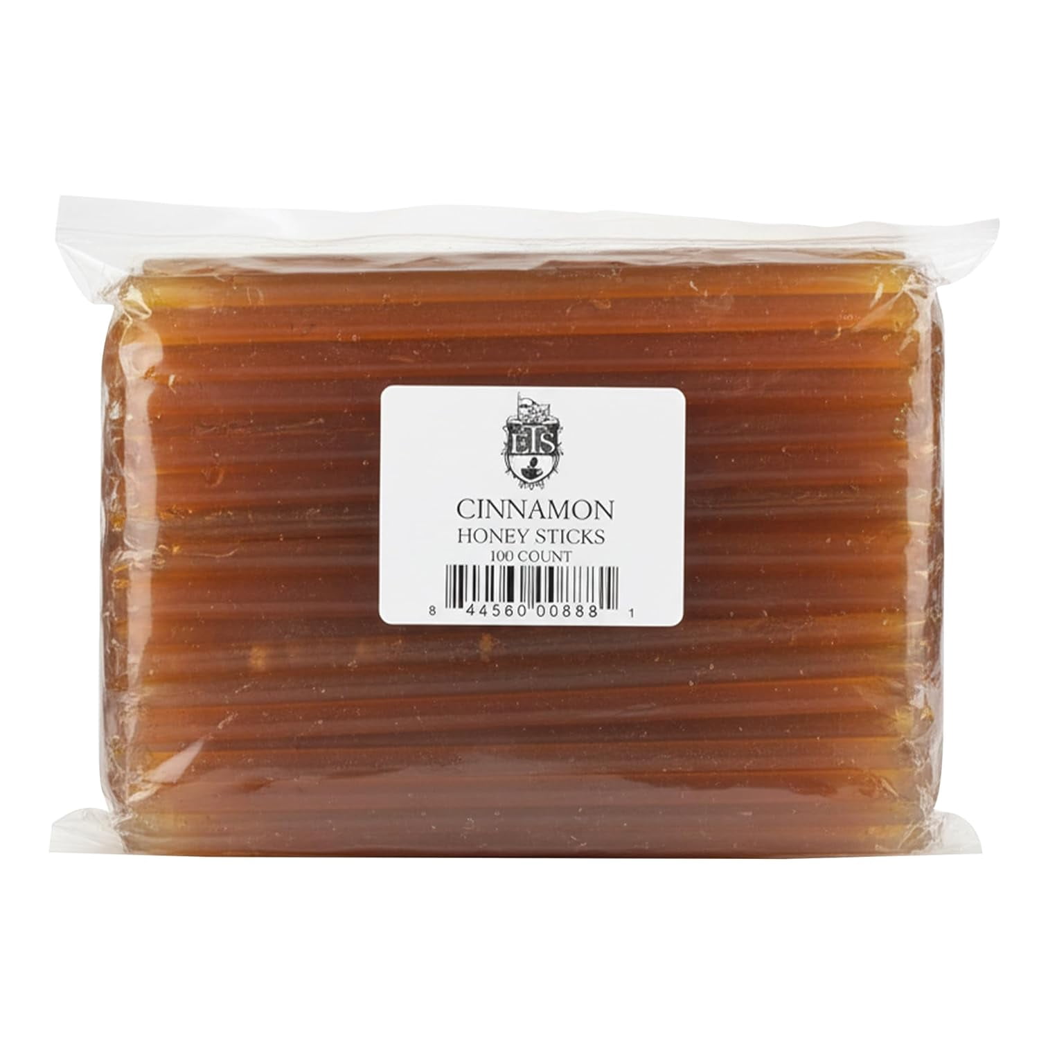 English Tea Store Honey Sticks | All-Natural Honeystix With Gluten-Free Grade A Honey | Mini Honey Sticks For Tea, Cake Pops Or Snacks | Portable Sweet Treat | Cinnamon Flavored Honey Stick - 100 Ct