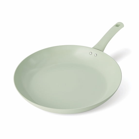 Elements by Thyme & Table 12" Ceramic Non-Stick Fry Pan - Green