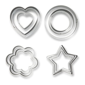 Elements by Thyme & Table 12-Piece Cookie Cutter Set for Creative Baking