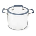 thumbnail image 1 of Elements by Thyme & Table 4.5 QT Borosilicate Glass Pot - Blue, 1 of 5