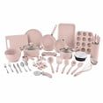 thumbnail image 1 of Elements by Thyme & Table 60-Piece Ceramic Non-Stick Cookware Set - Dusty Rose, 1 of 7
