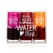 ETUDE Dear Darling Water Tint 3 Color SET 9.5g x 3color (21AD) | Vivid Color Lip Stain with Moisturizing Weightless & Non-sticky Finish Lip Stain | Smudge-proof & Lightweight Lip Tint | K-beauty