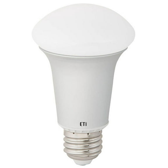 ETi 52040311 LED 2700k 600-Lumens Dimmable Light Bulb, 8.5 Watt Low Power and High Performance, 82 CRI, 2700K CCT, A19 Shape, E26 Base, 120 Volts, 120 Beam, 30000 Rated Lifetime