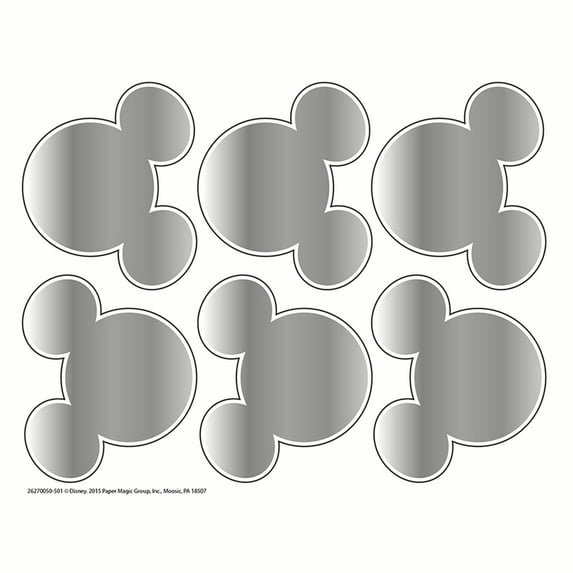 EU-627005 - Mickey Mouse Head Shape Scratch Off Stickers by Eureka