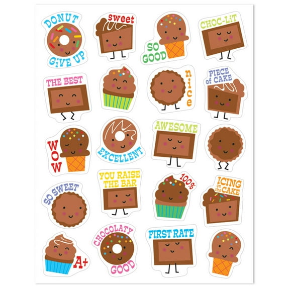 EU-650944 - Chocolate Stickers - Scented by Eureka