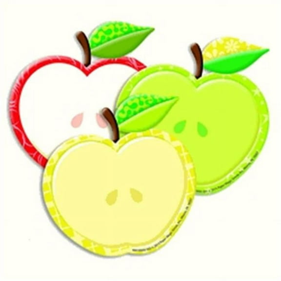 EU-841000 - Color My World Assorted Apple Paper Cut-Outs by Eureka
