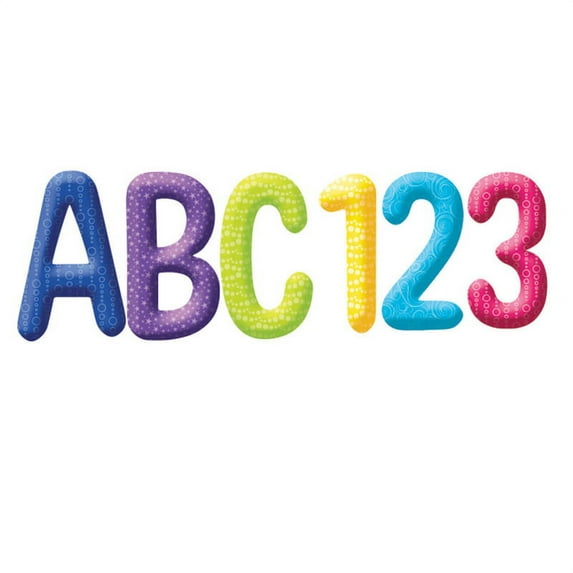 EU-845044 - Color My World Patterns Deco Letters by Eureka