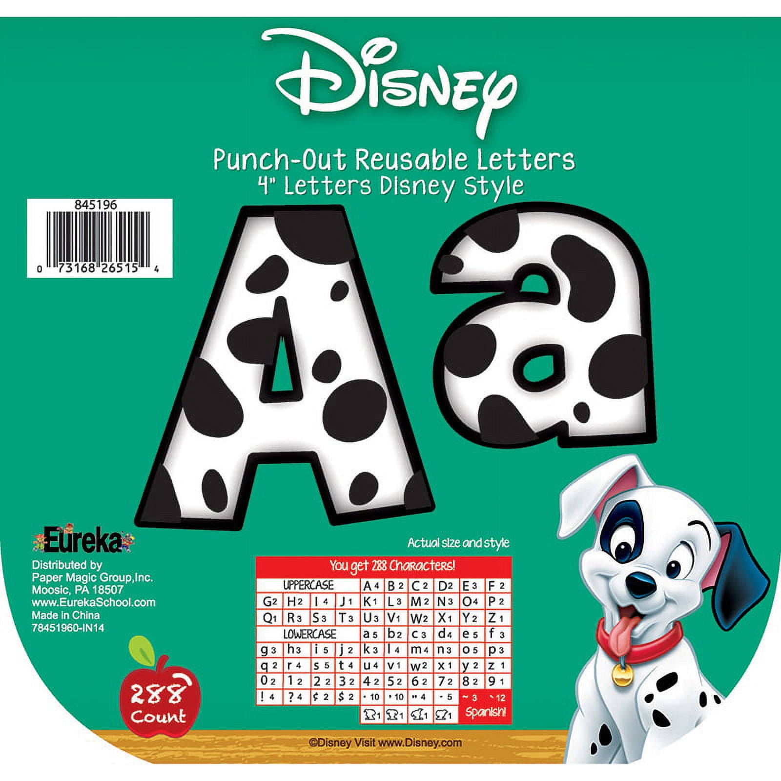 Eureka School 101 Dalmatians Name Plates, | Envío Gratis