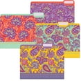 thumbnail image 1 of EU-866432 - Positively Paisley File Folders, Pack of 4 by Eureka, 1 of 2