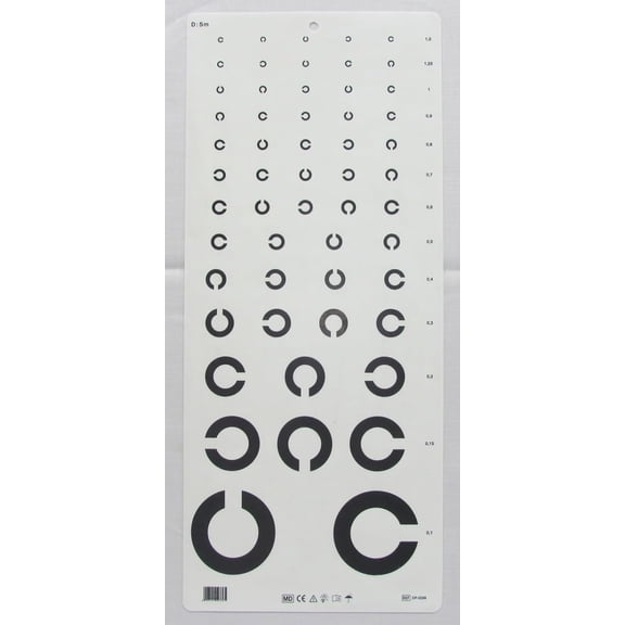 EU Landolt Chart 5 Mt