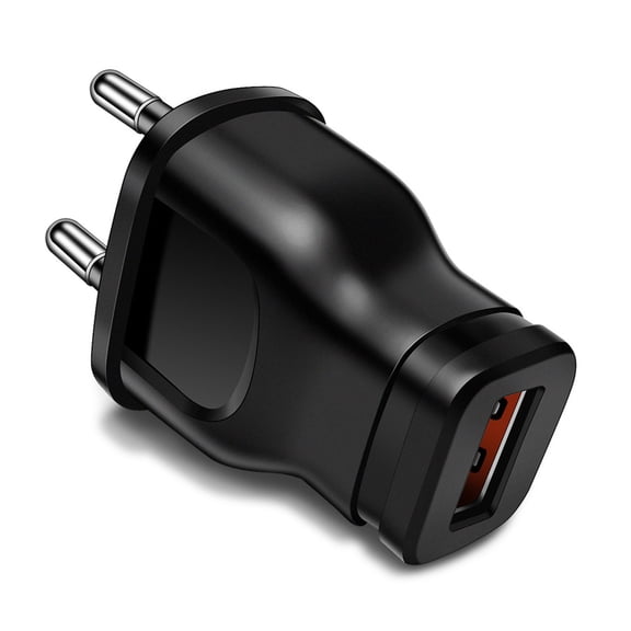 EU Plug Mini USB Wall Charger, Portable Charging Plug for Bluetooth Headphones