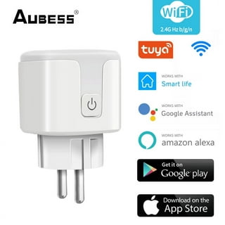 VIVOHOME Outdoor Smart Plug with 3 Individually Controlled Outlets, Timers,  Voice and Remote Control, IP44 Waterproof, 2.4 GHz Wi-Fi, Compatible with  Alexa, Google Home, Work with Tuya Smart Life 