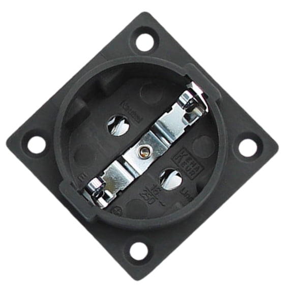 EU Standard Electrical Outlet Panel Power Socket Feature Modern Design