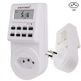 EU UK US FR BR Plug Digital Weekly Programmable Electrical Wall Plugin