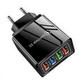 thumbnail image 1 of EU/US Plug 4 Ports Quick Charging 3.0 USB Charger Mobile Phone Adapter Fast Charger, 1 of 5