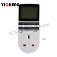 EU US UK large screen timer socket timing socket kitchen timing switch