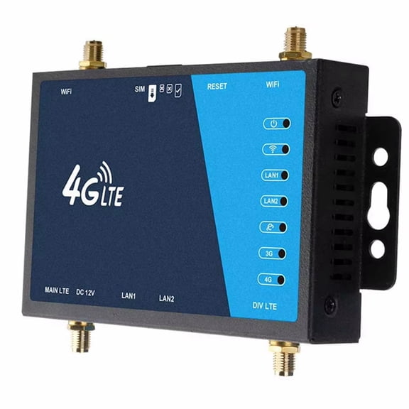 EU Version 4G Wireless Router 4G Broadband Wireless Router with SIM Card Slot Firewall Protection US Plug