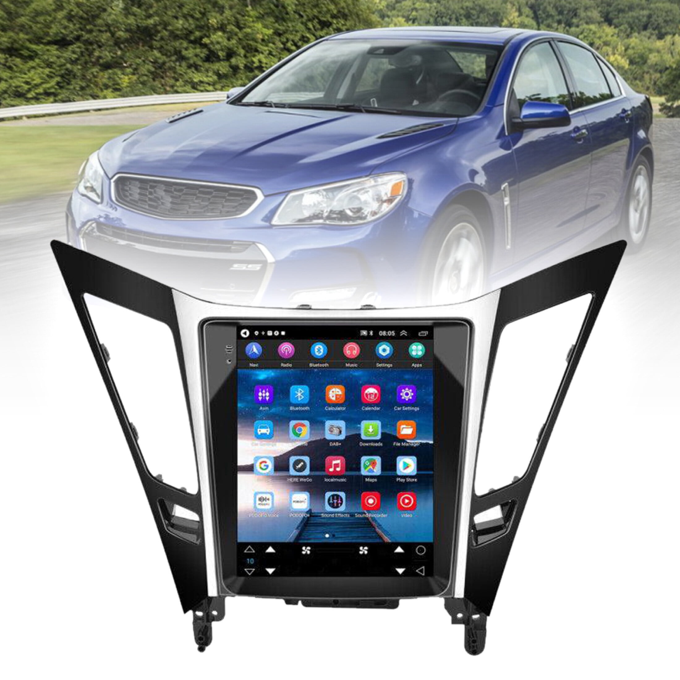 EUBUY 9.7" Android 13 CarPlay Car Stereo for Hyundai Sonata 2011-2015 with GPS, Bluetooth, Camera