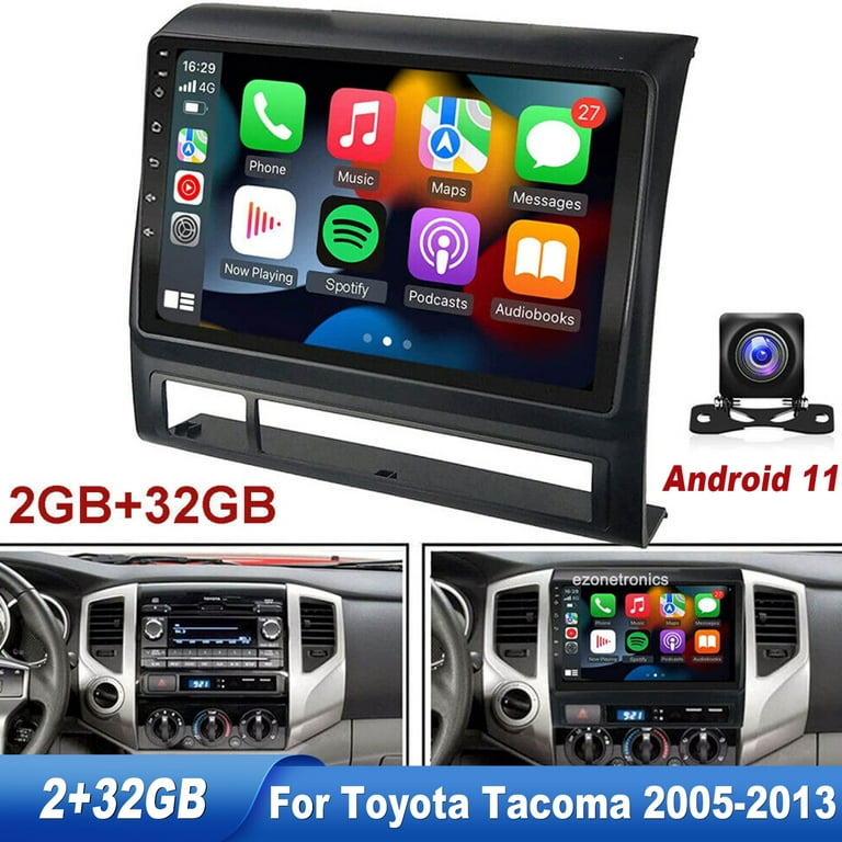 EUBUY 9 Android 12 Car Stereo Radio For Toyota Tacoma 2005-2013 GPS WiFi  BT 2 DIN 