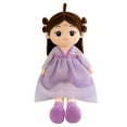 thumbnail image 1 of EUBUY Princess Girl Doll Cute Stuffed Girl Plush Toy Children Birthday Gift Girls Plush Toy Purple 60CM, 1 of 9