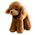 thumbnail image 1 of EUBUY Teddy Dog Plush Toy Simulation Standing Teddy Dog Doll Toy Children Sleep Pillow Cute Animal Pet Birthday Gift Home Decoration Brown 15.74", 1 of 9